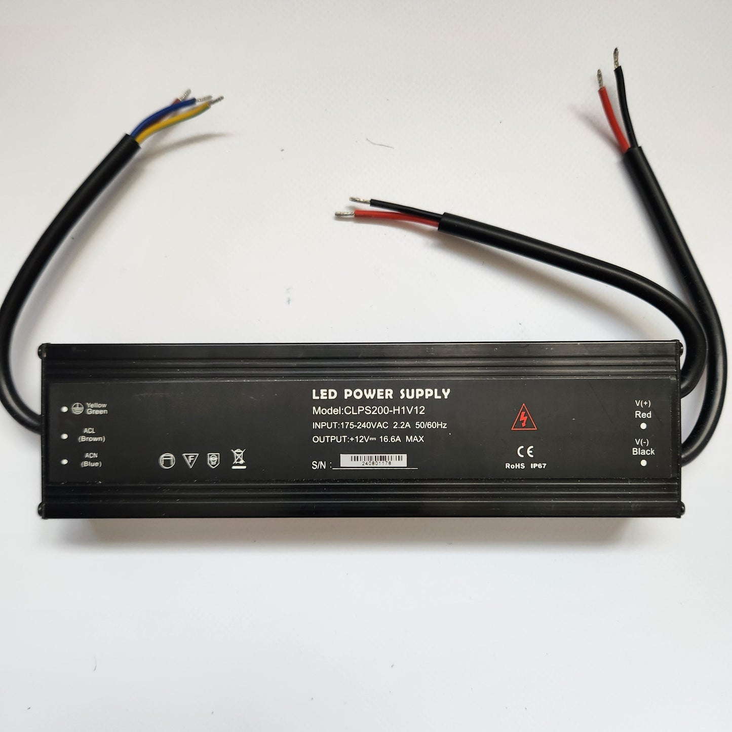 12V LED Power Supply 20W - 300W